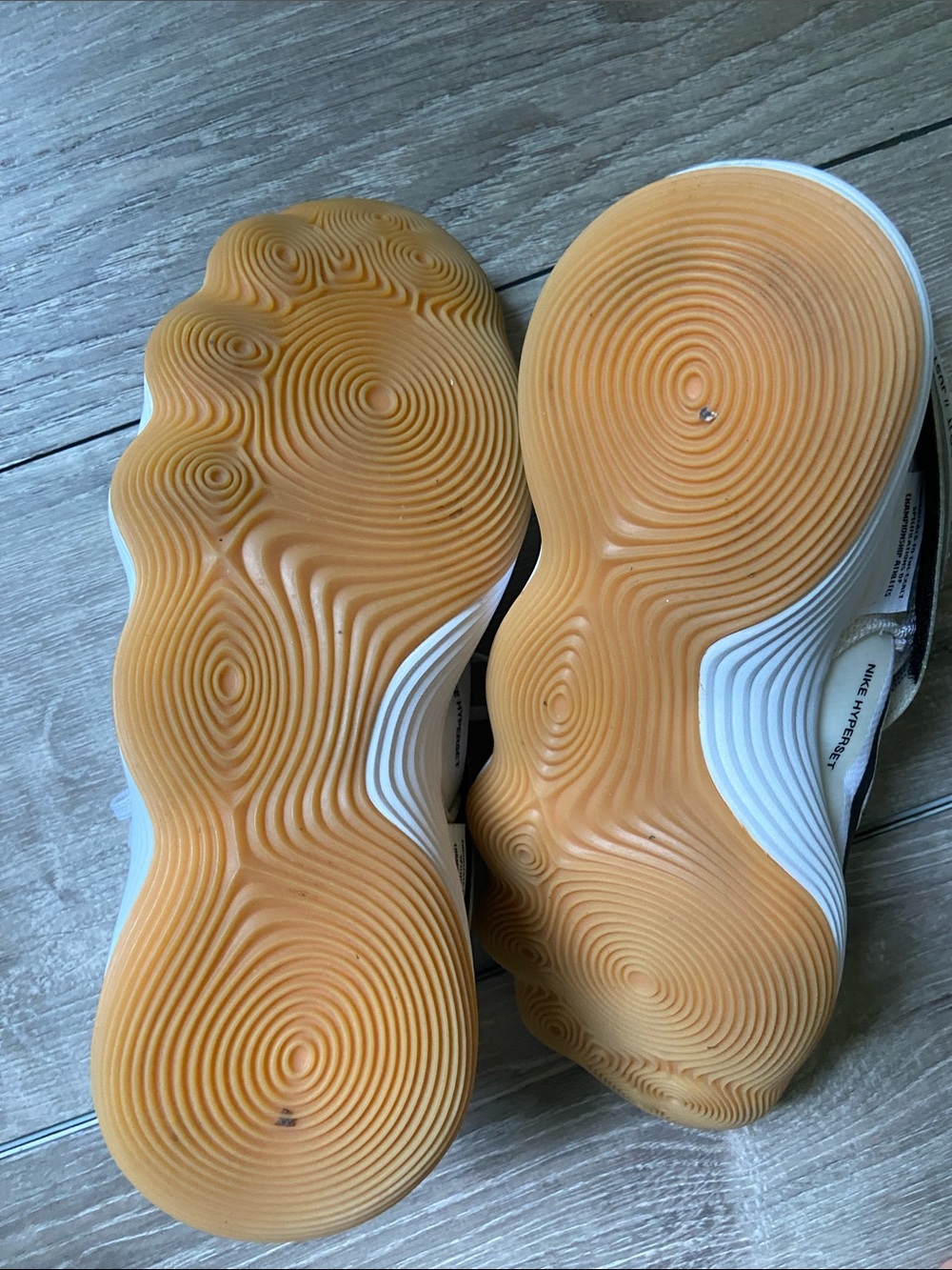 Nike White & Black Training Sneakers with Gum Outsole - Picture 3 of 7